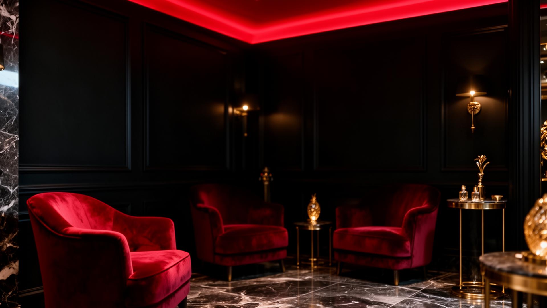 Ambiente sofisticado do Anadheli Spa em Recife